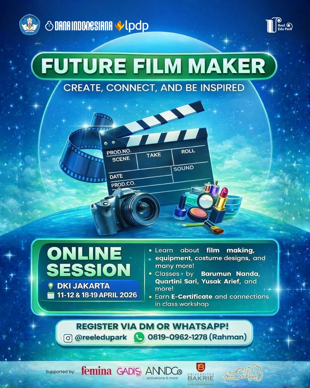 Pelatihan Online Future Film Maker